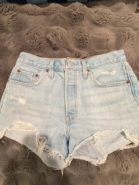 Levi 501 denim shorts